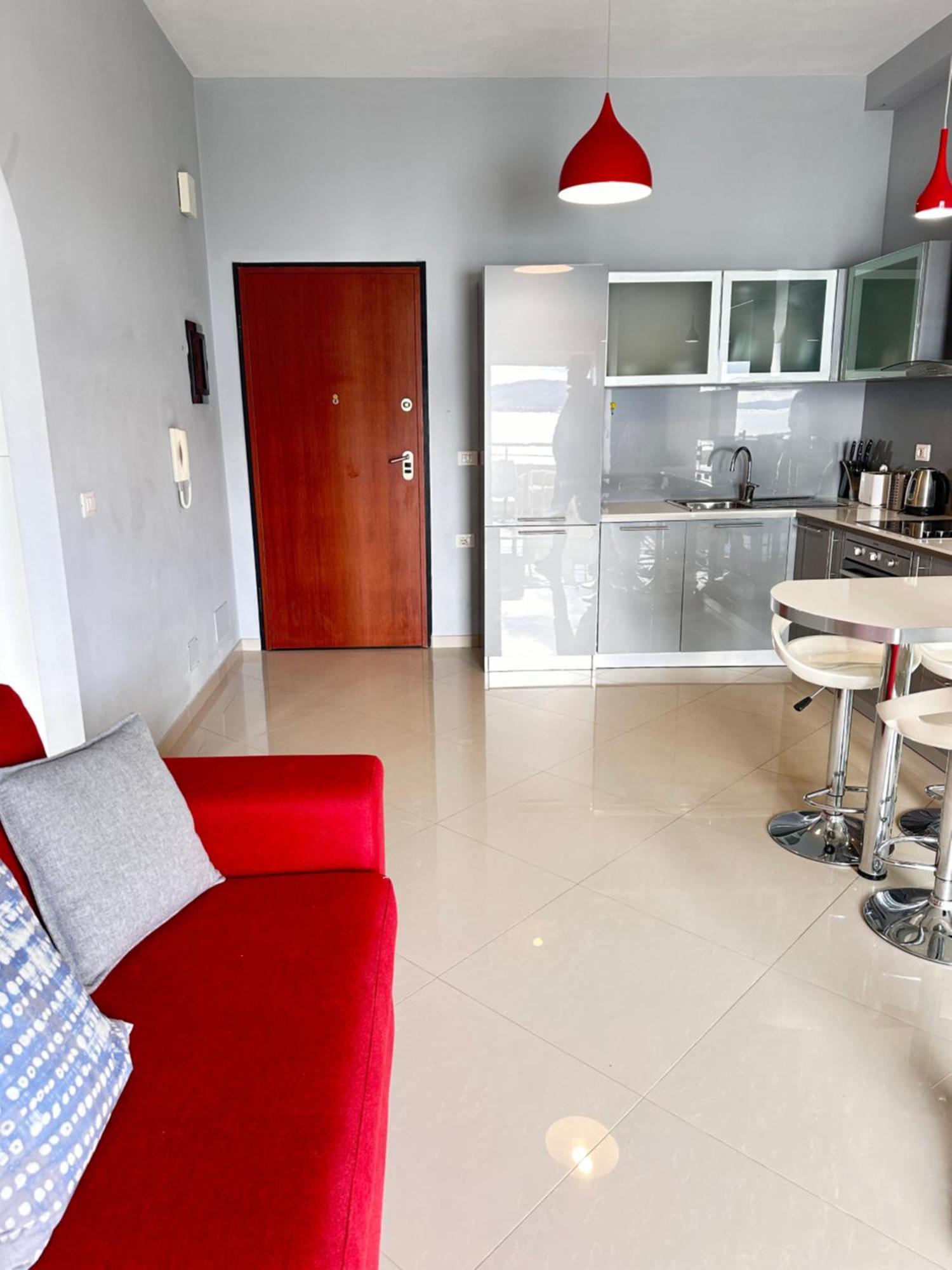 Agora Sea View Apartment Sarandë Eksteriør bilde